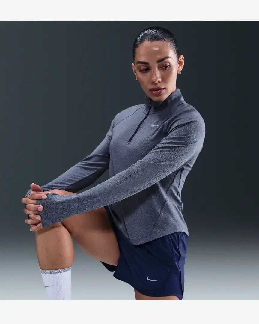 Pull 1/4 Zip Dri-Fit Nike Tempo W - HV2852-410 (2) au meilleur prix !