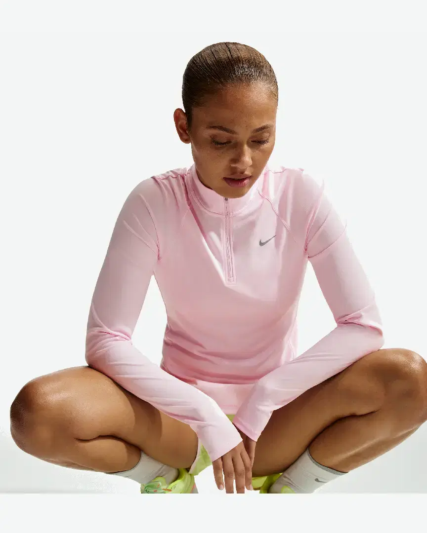 Pull 1/4 Zip Dri-Fit Nike Tempo W - HV2852-663 (2) au meilleur prix !