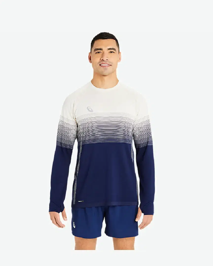 Tee-Shirt À Manches Longues Asics Seamless M - 2011C394-200 (0) au meilleur prix !