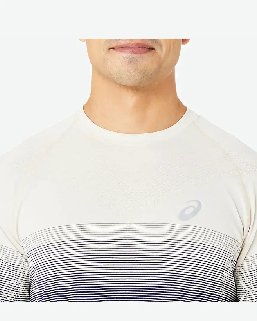 Tee-Shirt À Manches Longues Asics Seamless M - 2011C394-200 (3) au meilleur prix !