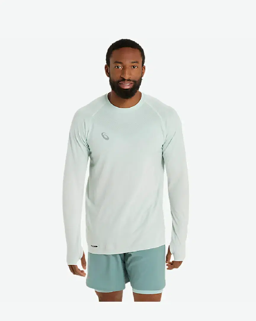 Tee-Shirt À Manches Longues Asics Seamless M - 2011C394-302 (0) au meilleur prix !