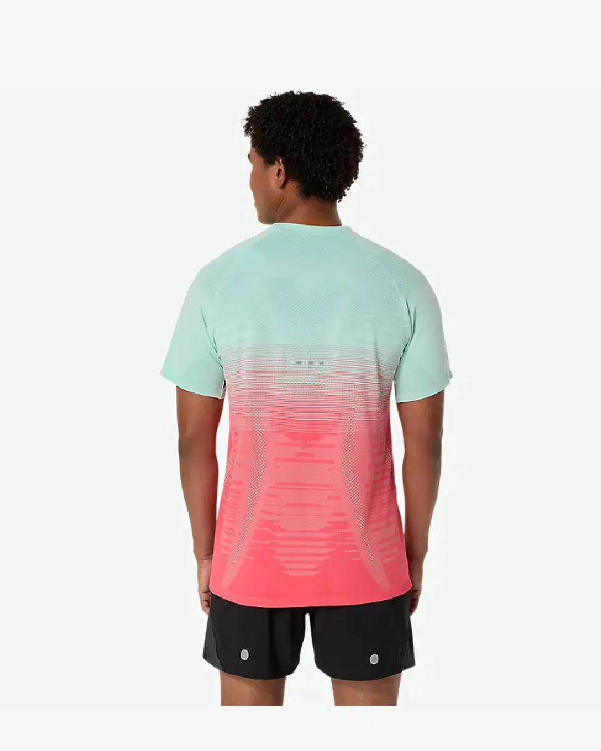 Tee-Shirt À Manches Courtes Asics Seamless M - 2011C398-700 (1) au meilleur prix !