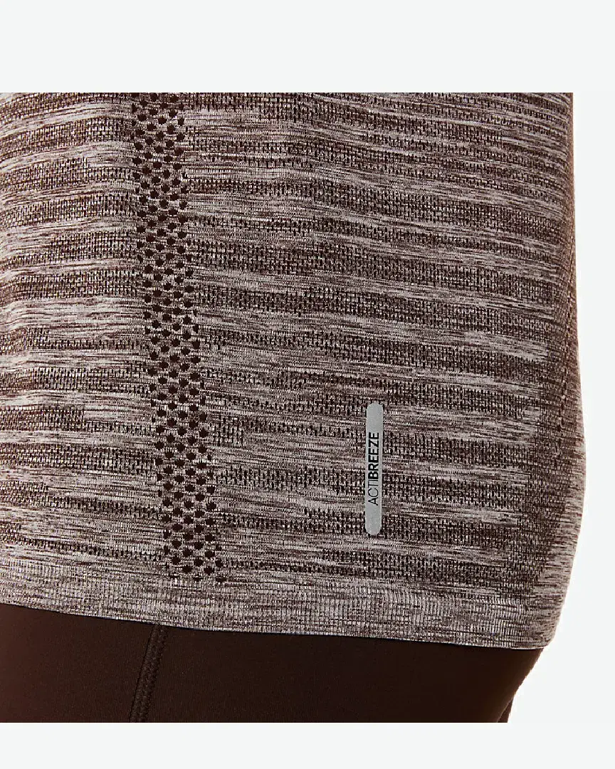 Tee-Shirt À Manches Courtes Asics Seamless W - 2012C385-022 (4) au meilleur prix !