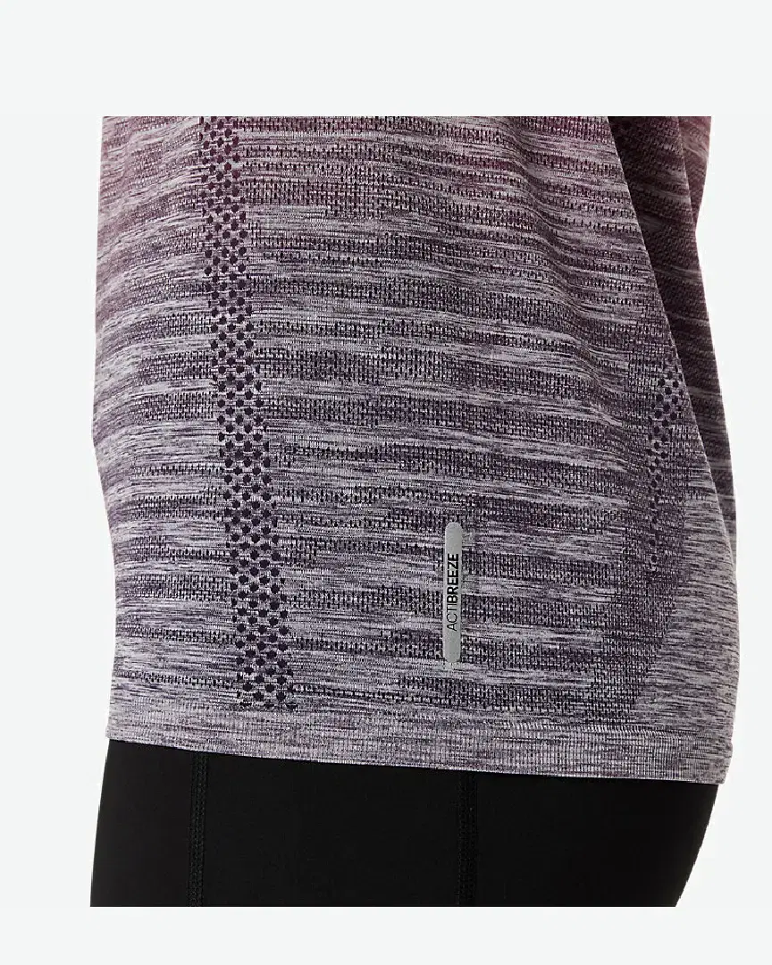 Tee-Shirt À Manches Courtes Asics Seamless W - 2012C385-701 (4) au meilleur prix !