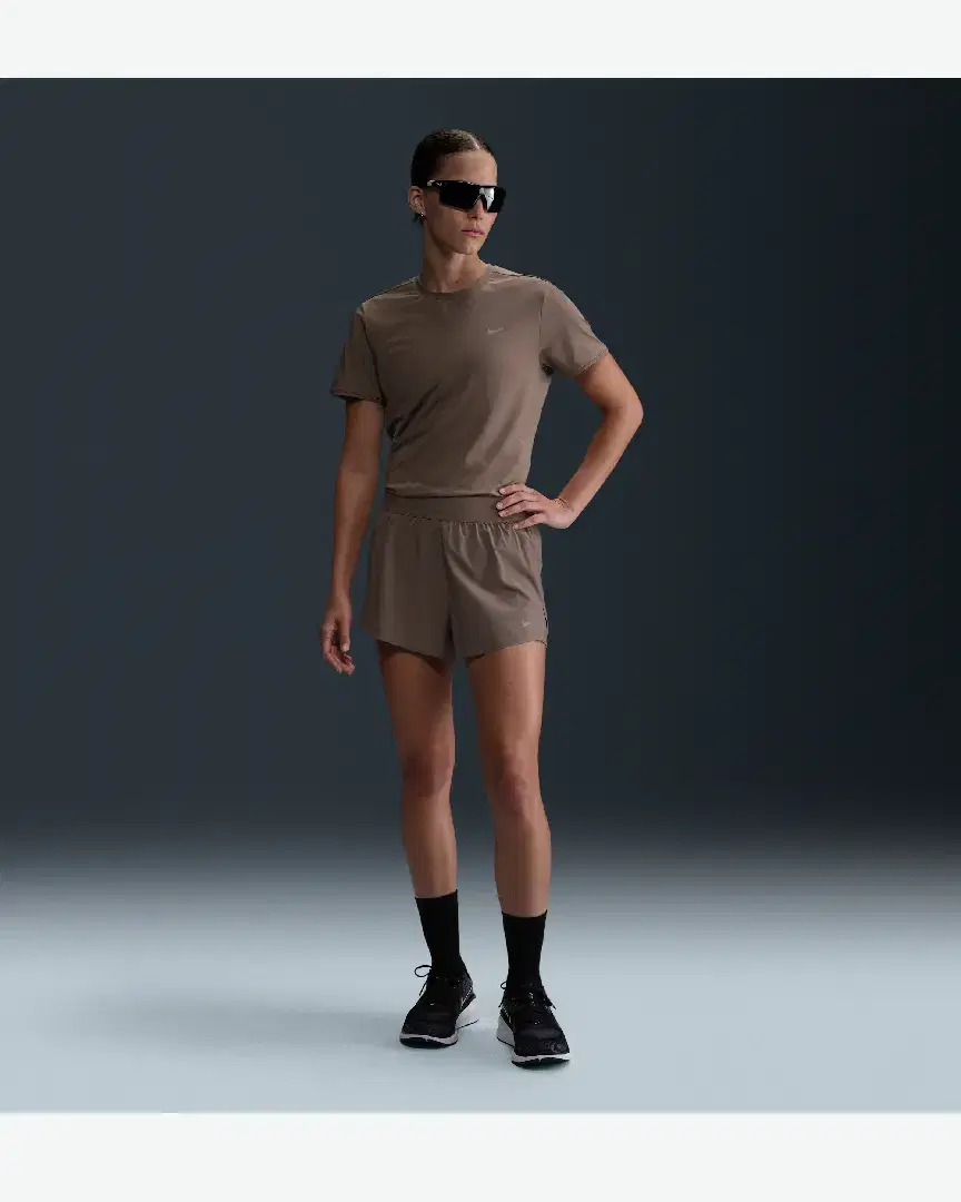 Short 2-En-1 Taille Mi-Haute Dri-Fit Nike Swift W - HJ5376-233 (0) au meilleur prix !