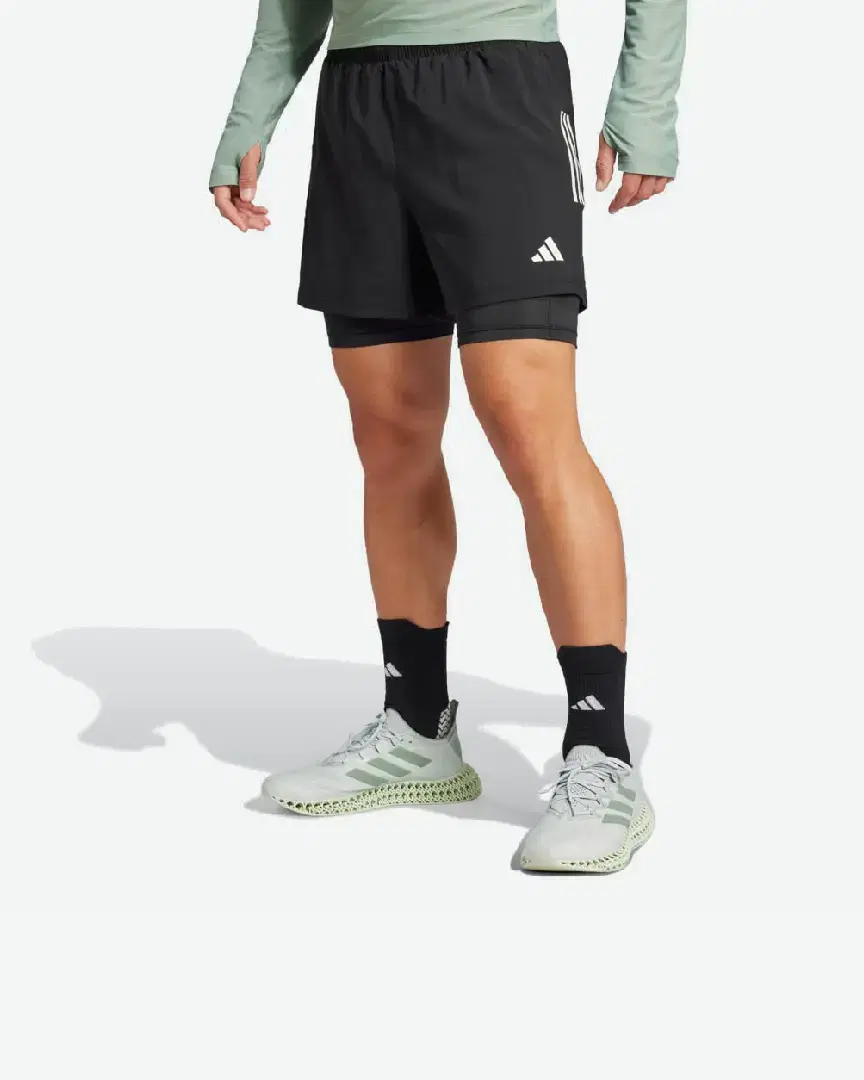 Short Adidas 2 En 1 Own The Run Climacool M - JM5400 (0) au meilleur prix !