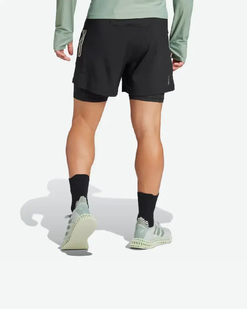 Short Adidas 2 En 1 Own The Run Climacool M - JM5400 (2) au meilleur prix !