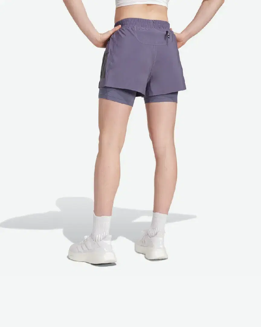 Short Adidas 2 En 1 Own The Run Climacool W - JW9696 (1) au meilleur prix !