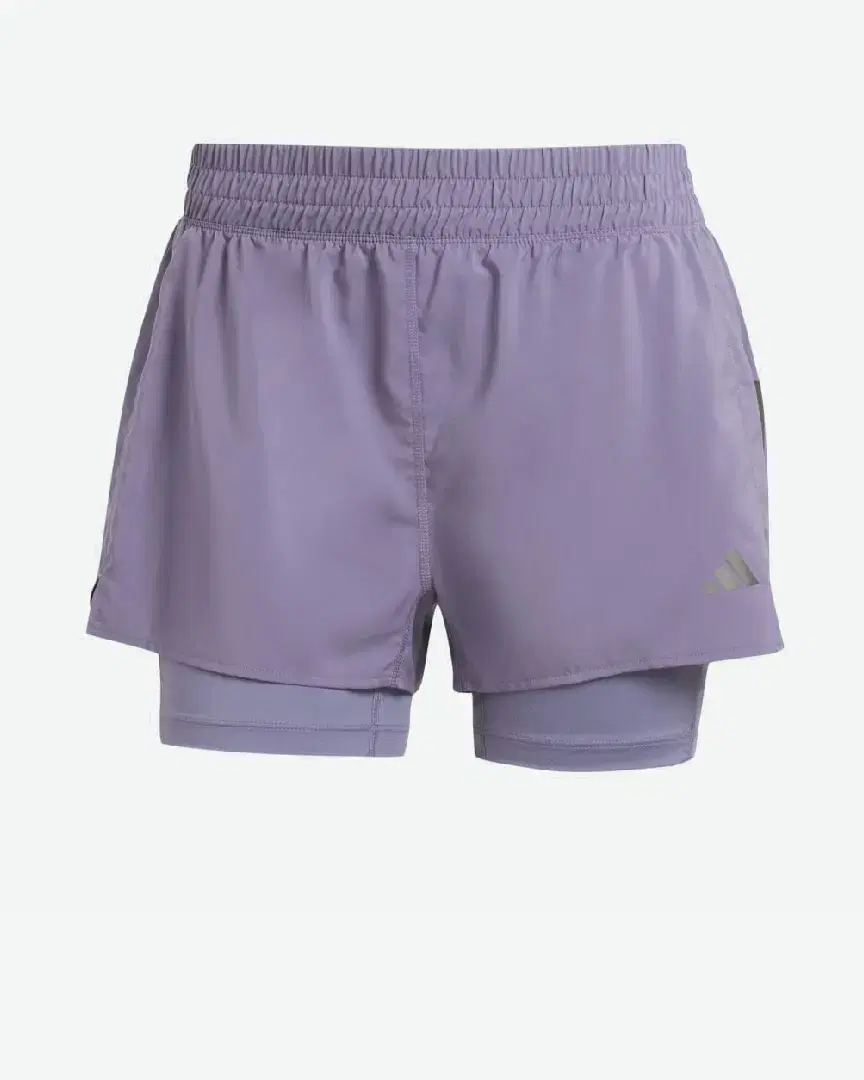 Short Adidas 2 En 1 Own The Run Climacool W - JW9696 (3) au meilleur prix !