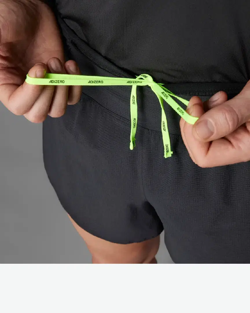 Short Adidas De Running Fendu Adizero M - IX2829 (3) au meilleur prix !