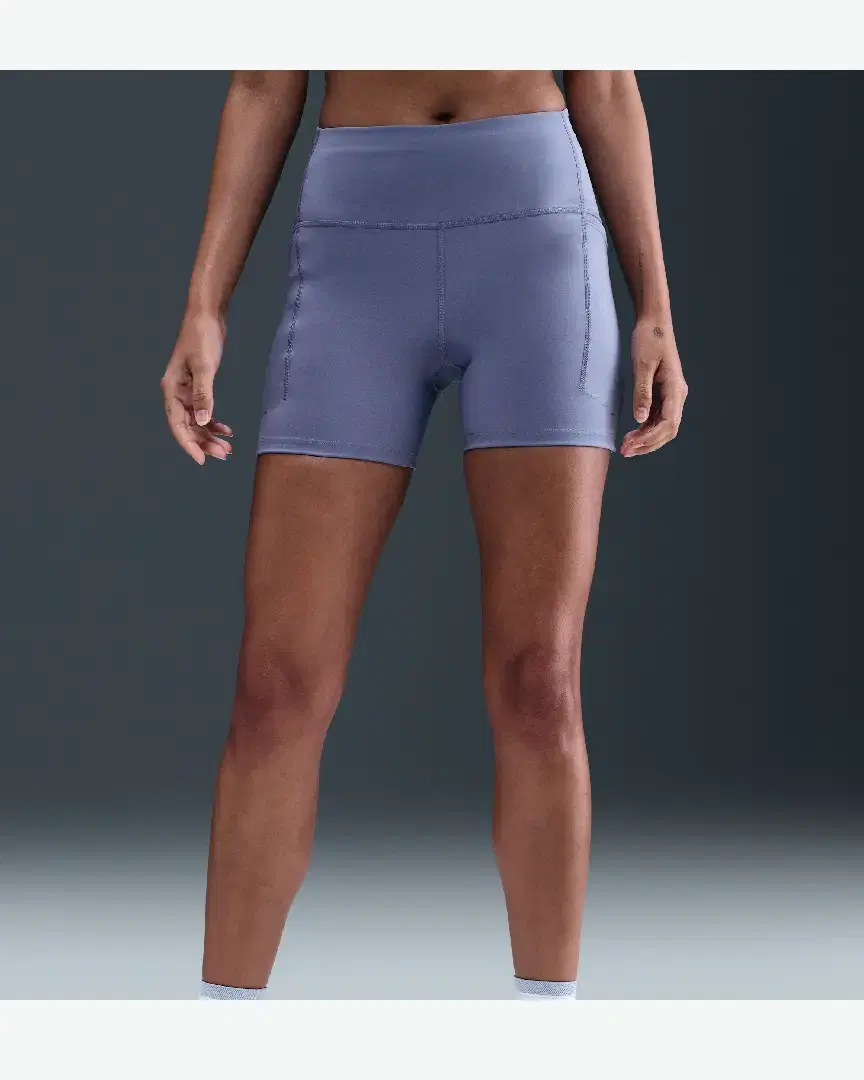 Short Ajusté Taille Haute Avec Poches 10 Cm Nike Swift W - HJ2258-499 (1) au meilleur prix !