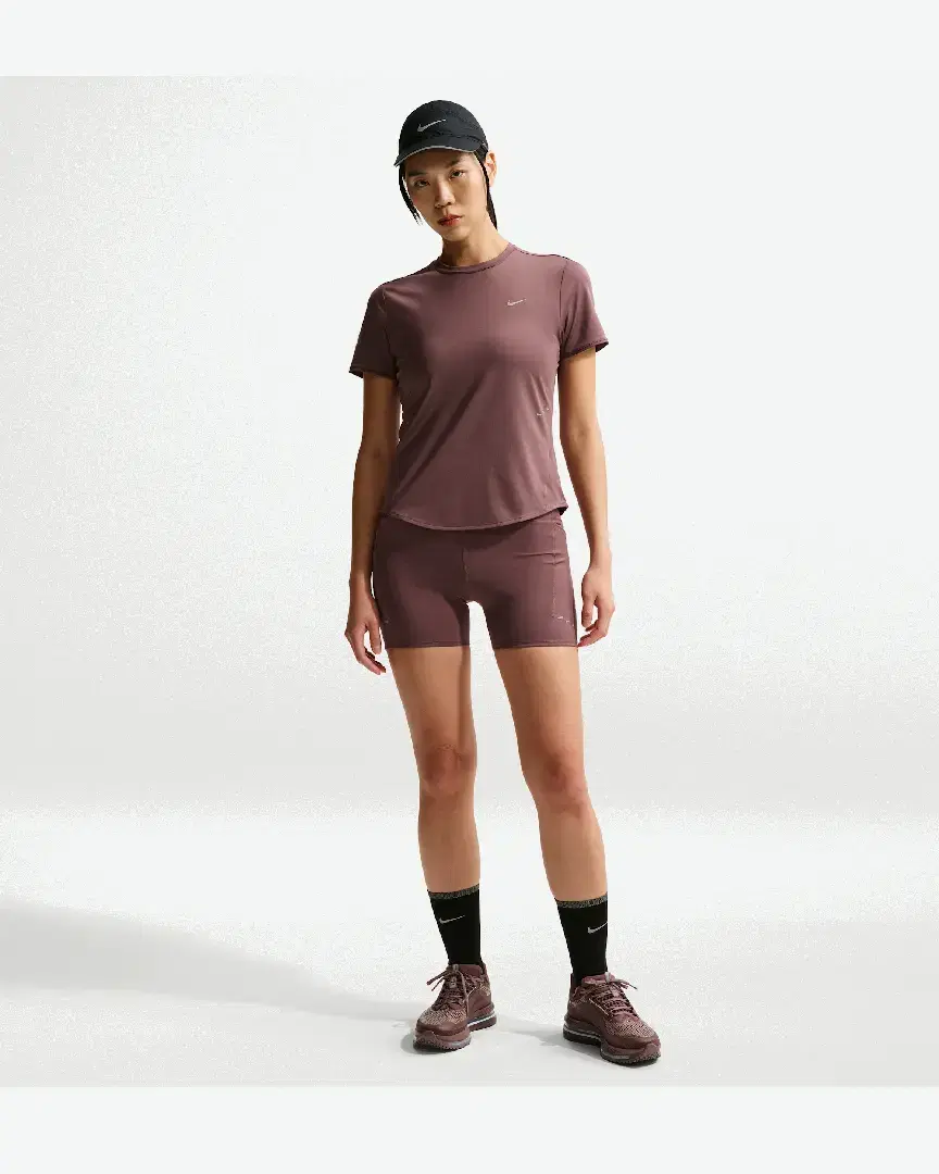 Short Ajusté Taille Haute Avec Poches 10 Cm Nike Swift W - HJ2258-502 (0) au meilleur prix !