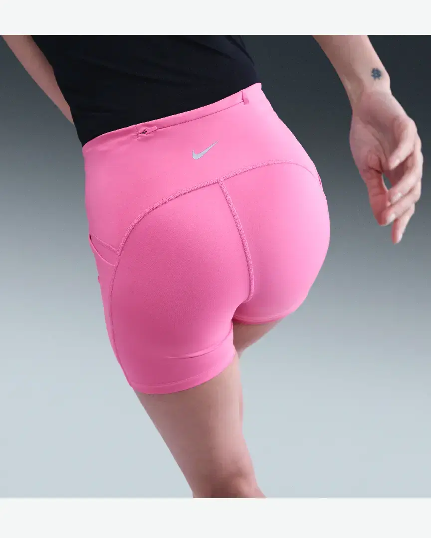 Short Ajusté Taille Haute Avec Poches 10 Cm Nike Swift W - HJ2258-675 (1) au meilleur prix !