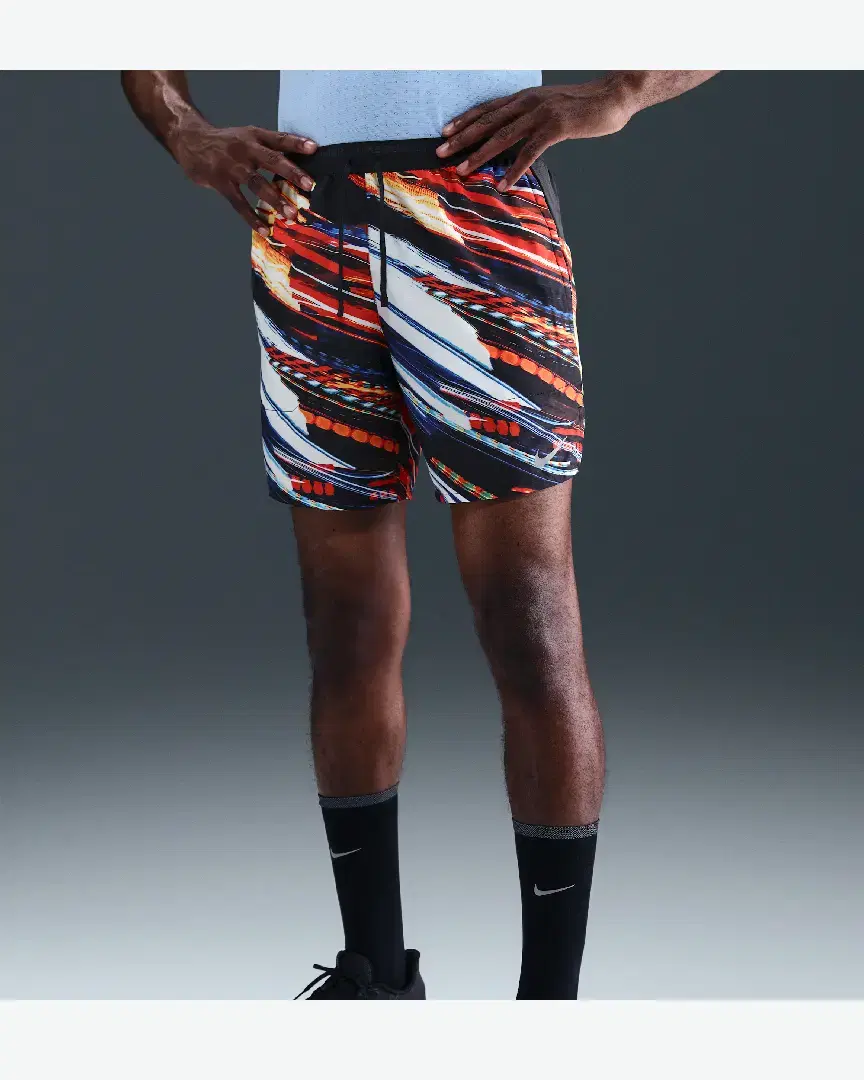 Short Avec Sous-Short Intégré 18 Cm Dri-Fit Nike Stride M - IB7928-100 (1) au meilleur prix !