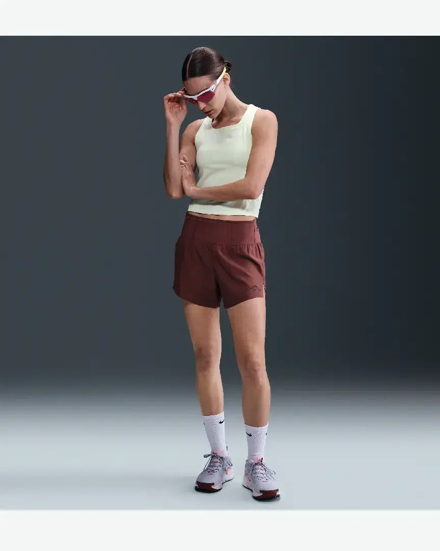 Short Avec Sous-Short Intégré Dri-Fit Nike Trail W - HM0280-218 (0) au meilleur prix !