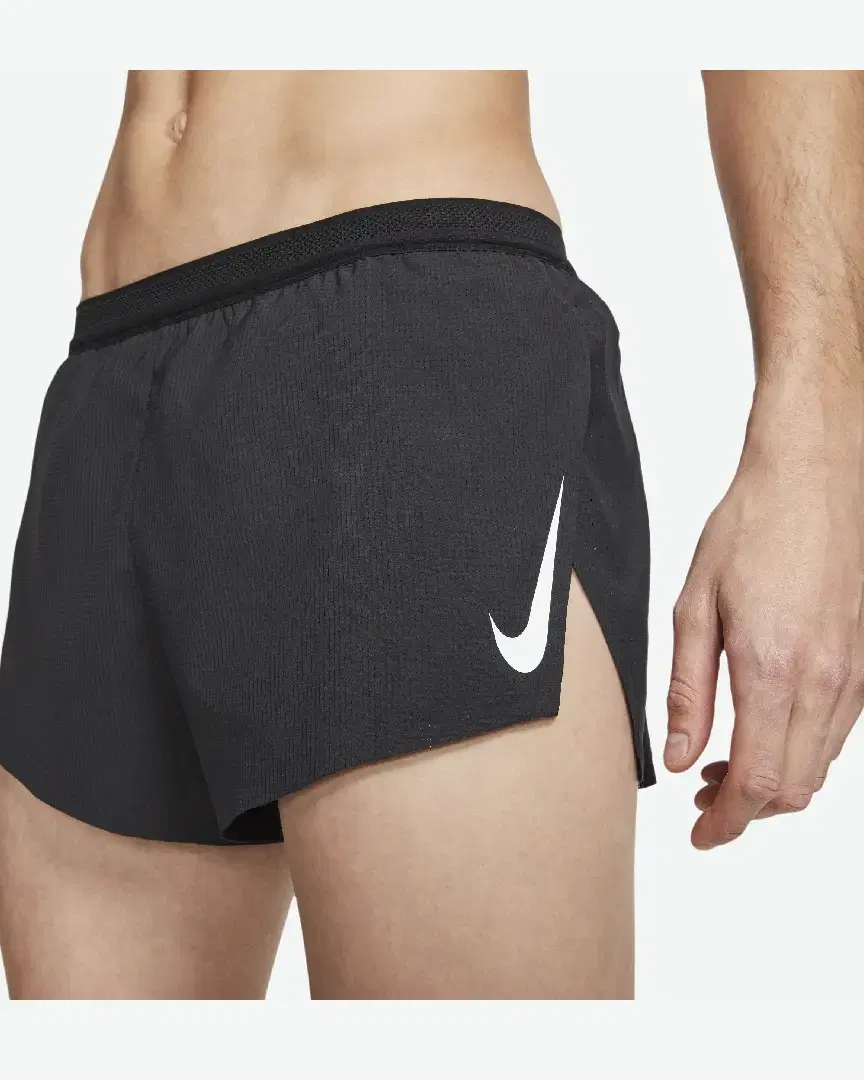 Short De Course Avec Sous-Short Intégré 5 Cm Nike Aeroswift M - CJ7837-010 (3) au meilleur prix !