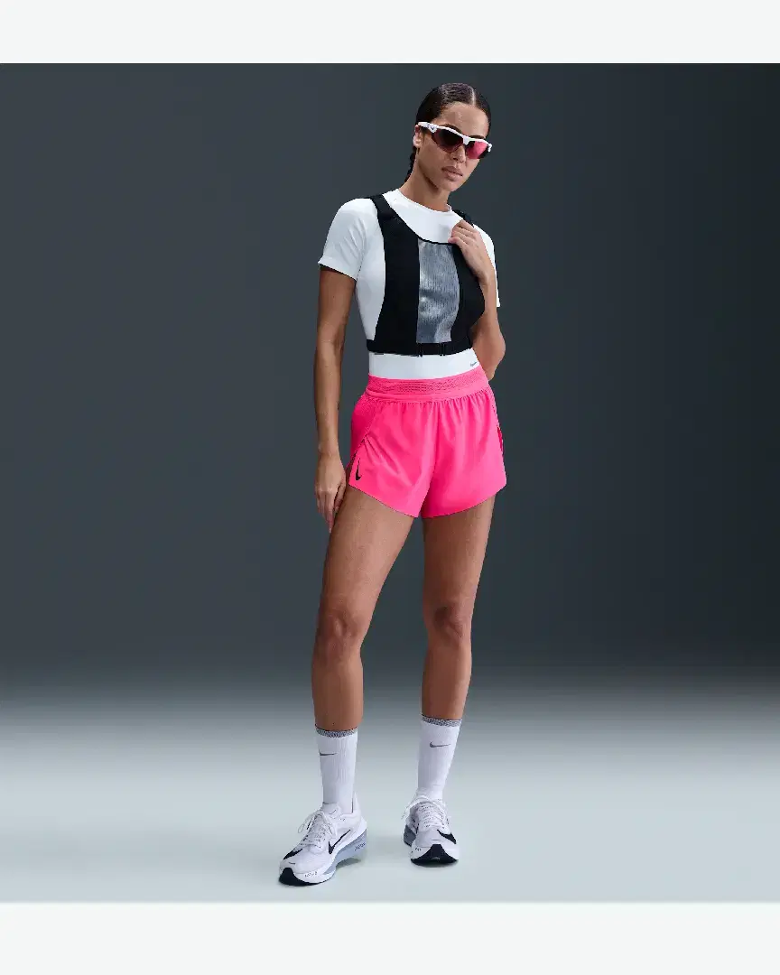 Short Taille Mi-Haute Avec Sous-Short Intégré Dri-Fit Adv Nike Aeroswift 8 Cm W - FN2328-645 (0) au meilleur prix !