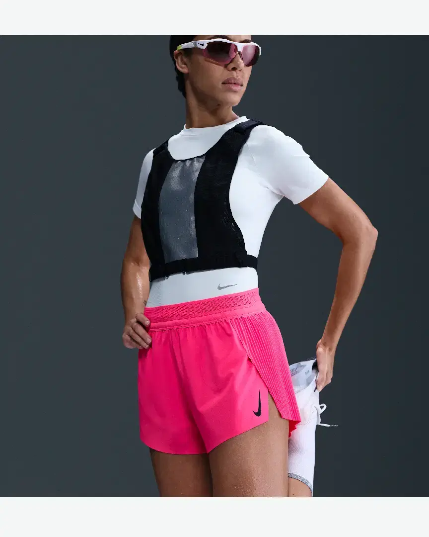 Short Taille Mi-Haute Avec Sous-Short Intégré Dri-Fit Adv Nike Aeroswift 8 Cm W - FN2328-645 (1) au meilleur prix !