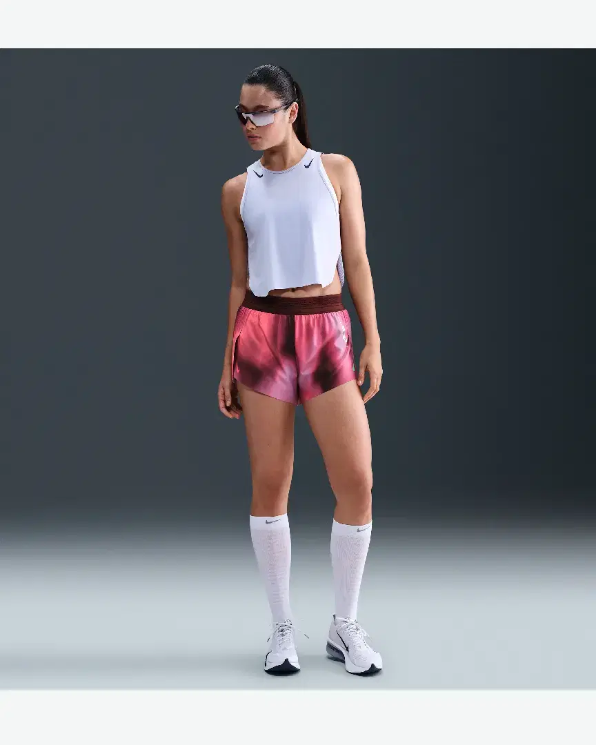 Short Taille Mi-Haute Avec Sous-Short Intégré Dri-Fit Adv Nike Aeroswift 8 Cm W - IF1629-532 (0) au meilleur prix !