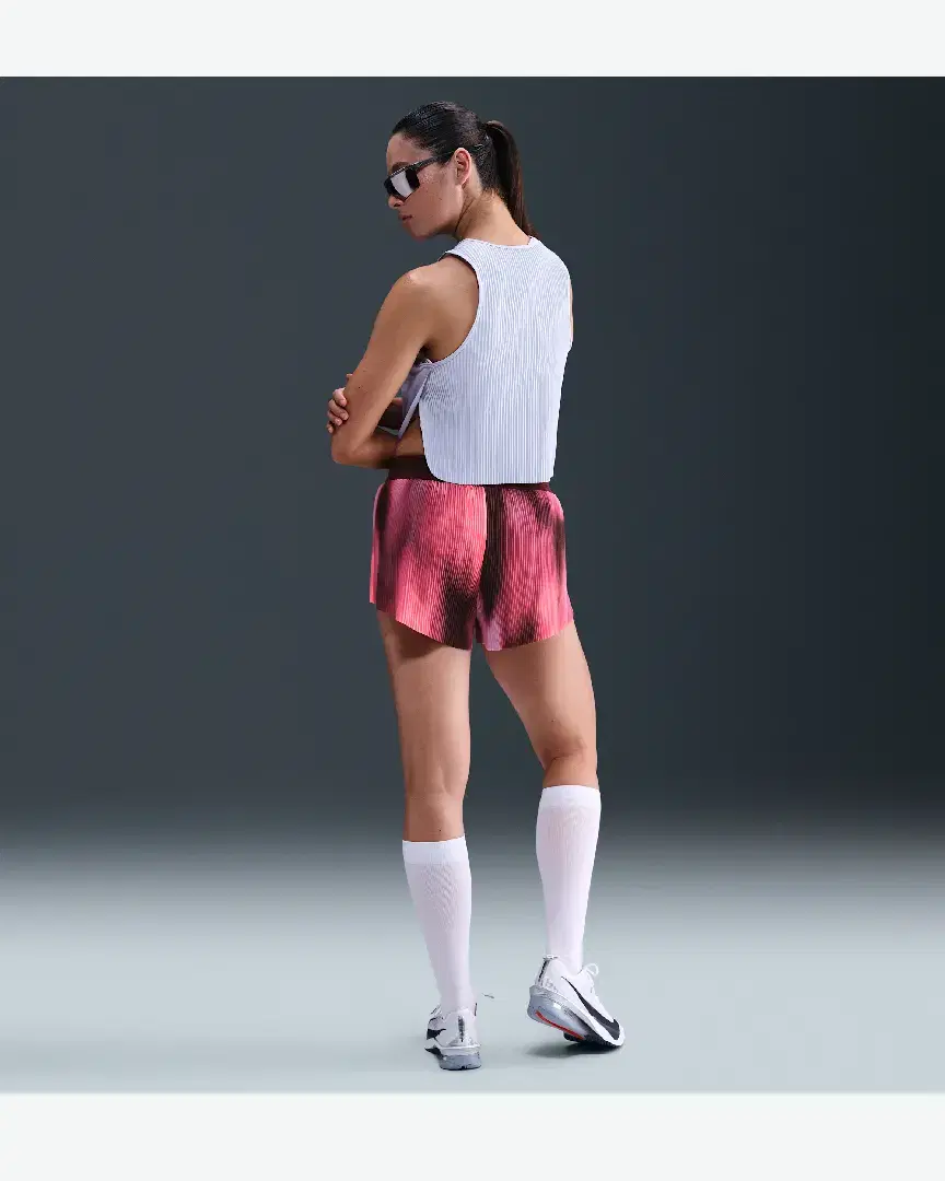 Short Taille Mi-Haute Avec Sous-Short Intégré Dri-Fit Adv Nike Aeroswift 8 Cm W - IF1629-532 (3) au meilleur prix !