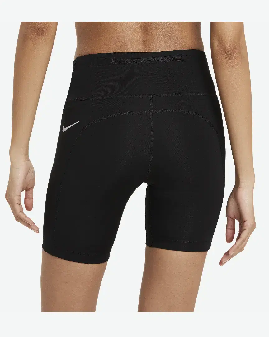 Short Taille Mi-Haute Nike Fast 18 Cm W - CZ9165-010 (2) au meilleur prix !