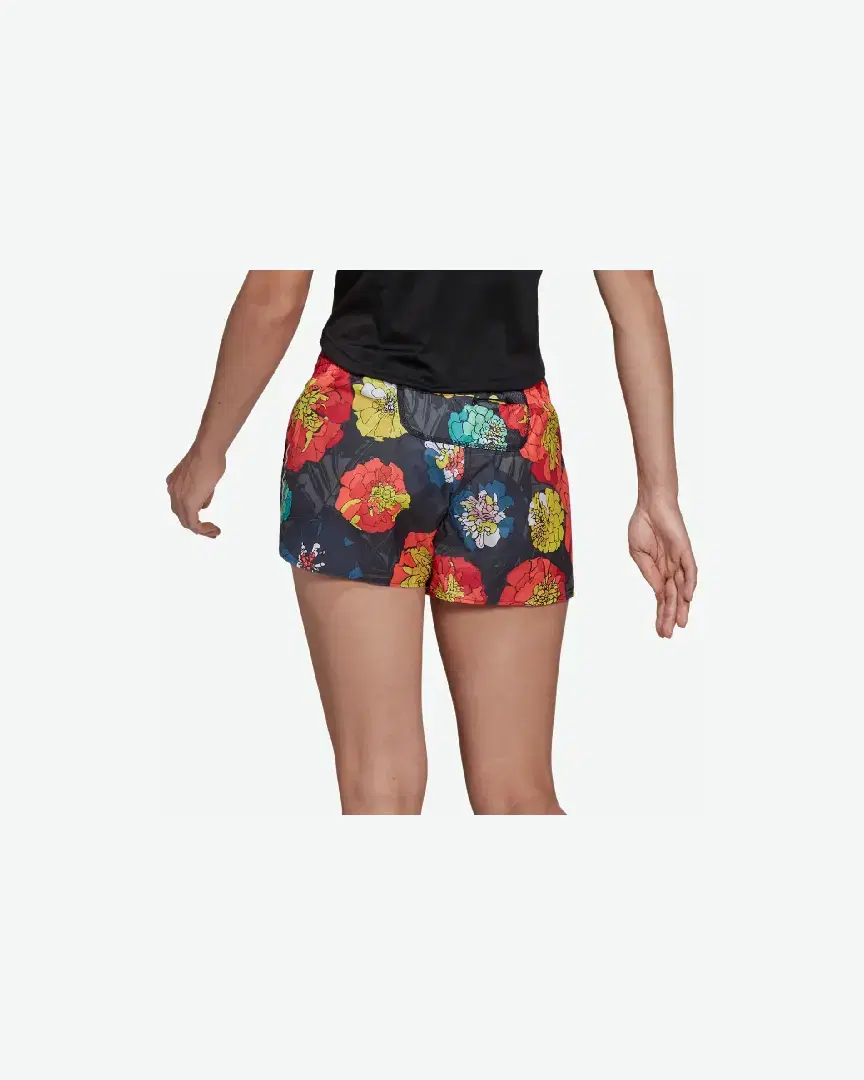 Shorts Adidas Rnfast Flwr Sho W - HB3276 (1) au meilleur prix !