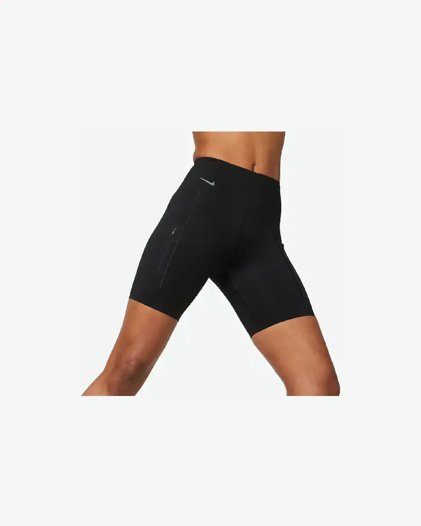 Shorts Nike Dri-Fit Go Women S Firm-Support Mid-Rise 8" Shorts With Pockets W - DQ5925-010 (0) au meilleur prix !