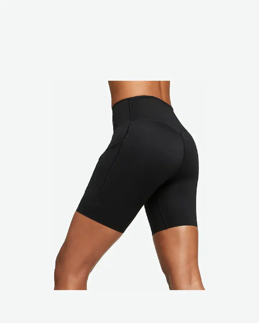 Shorts Nike Dri-Fit Go Women S Firm-Support Mid-Rise 8" Shorts With Pockets W - DQ5925-010 (1) au meilleur prix !
