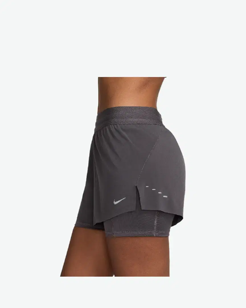 Short 2-En-1 Taille Mi-Haute Dri-Fit Nike Swift W - HJ5376-036 (2) au meilleur prix !