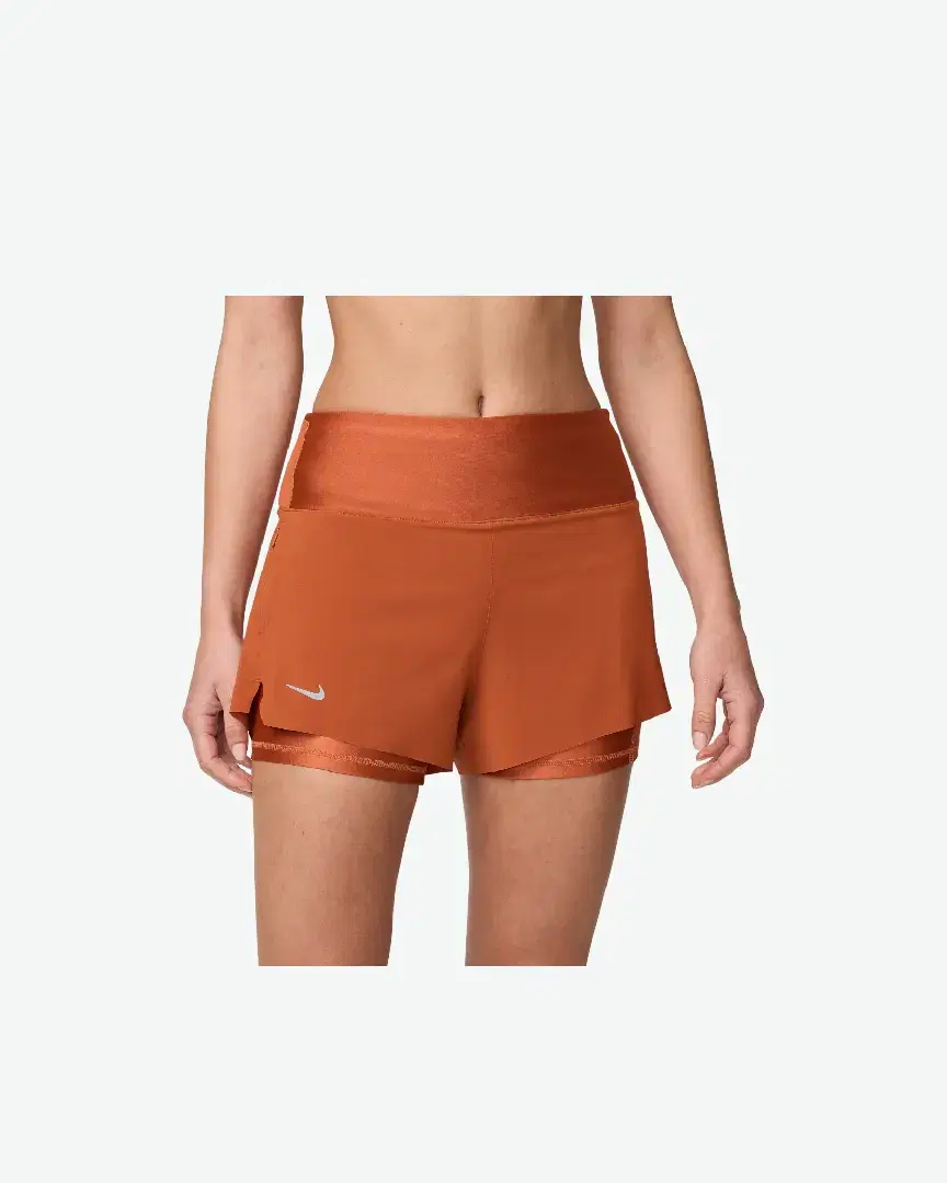 Shorts Nike Dri-Fit Swift Women S Mid-Rise 3" 2-In-1 Running Shorts With Pockets W - DX1029-825 (0) au meilleur prix !