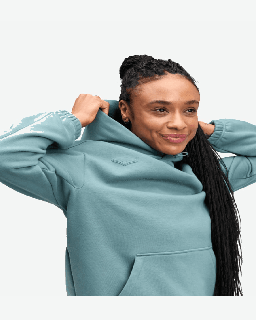 Sweat À Capuche Essential Hoka - 1144171-MTNF (3) au meilleur prix !