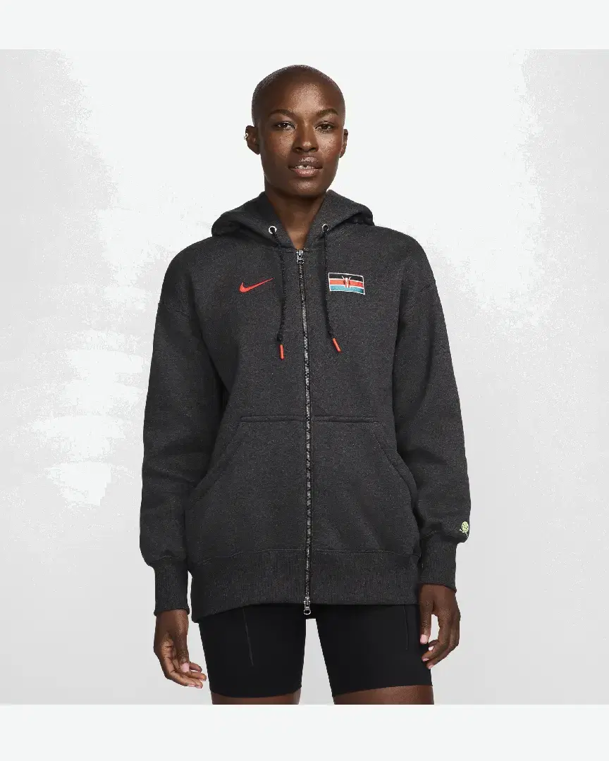 Sweat À Capuche Oversize À Zip Nike Team Kenya Phoenix Fleece W - FJ3226-032 (0) au meilleur prix !