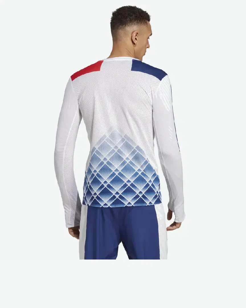 T-Shirt Adidas À Manches Longues Adizero Promo M - HY2963 (1) au meilleur prix !