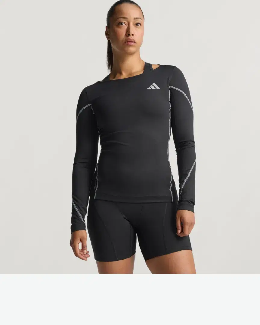 T-Shirt Adidas À Manches Longues De Running Adizero W - JN9388 (0) au meilleur prix !