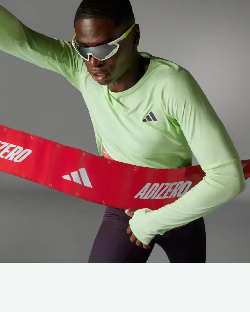 T-Shirt Adidas À Manches Longues De Running Adizero W - IN1142 (3) au meilleur prix !