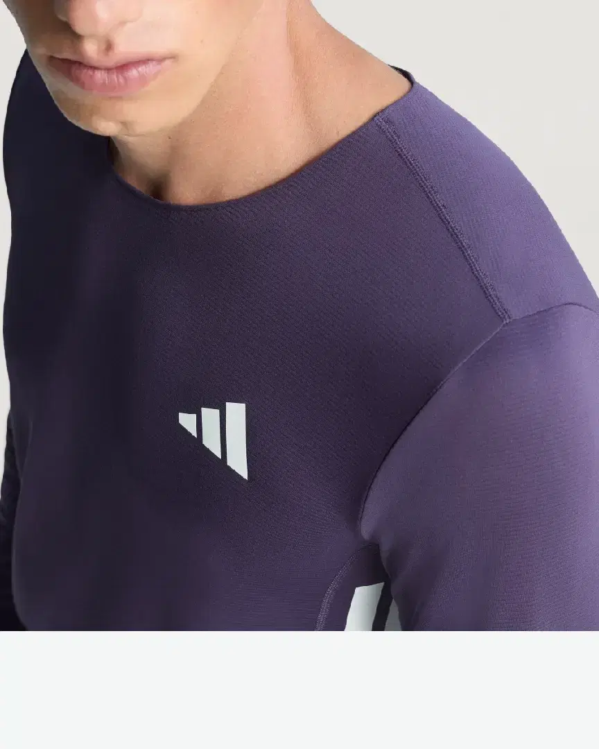 T-Shirt Adidas À Manches Longues De Running Adizero W - JV7179 (3) au meilleur prix !