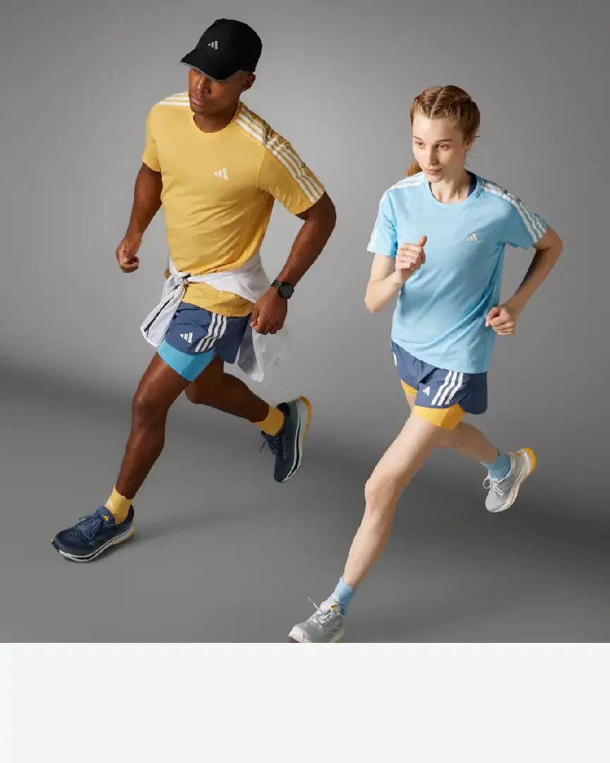 T-Shirt Adidas Own The Run 3 Bandes M - IK4990 (2) au meilleur prix !