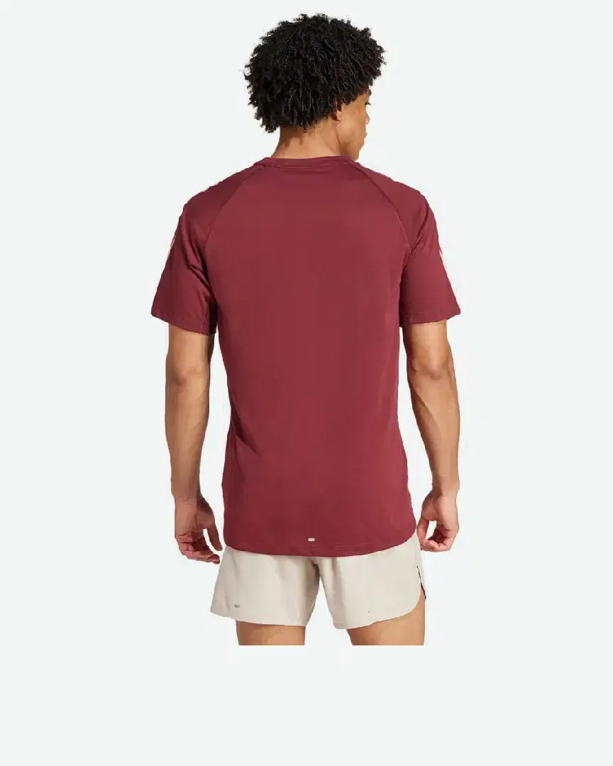 T-Shirt Adidas Own The Run 3 Bandes M - IS9585 (1) au meilleur prix !