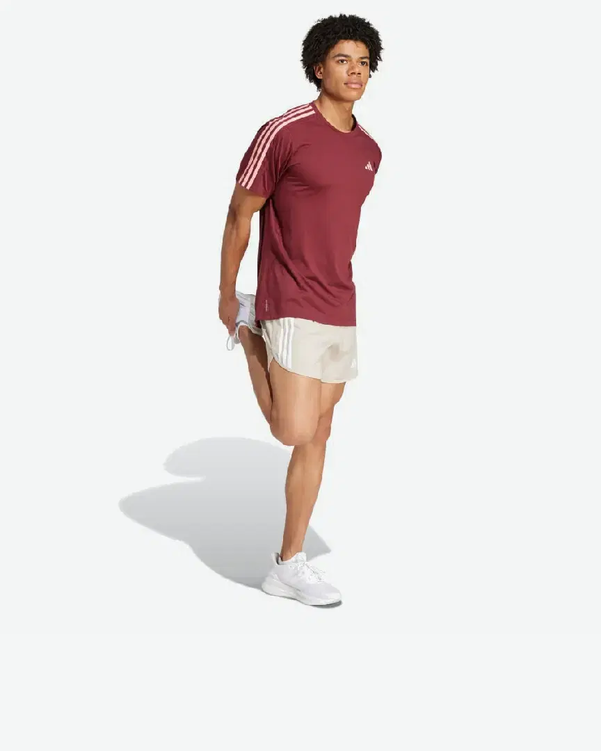 T-Shirt Adidas Own The Run 3 Bandes M - IS9585 (2) au meilleur prix !