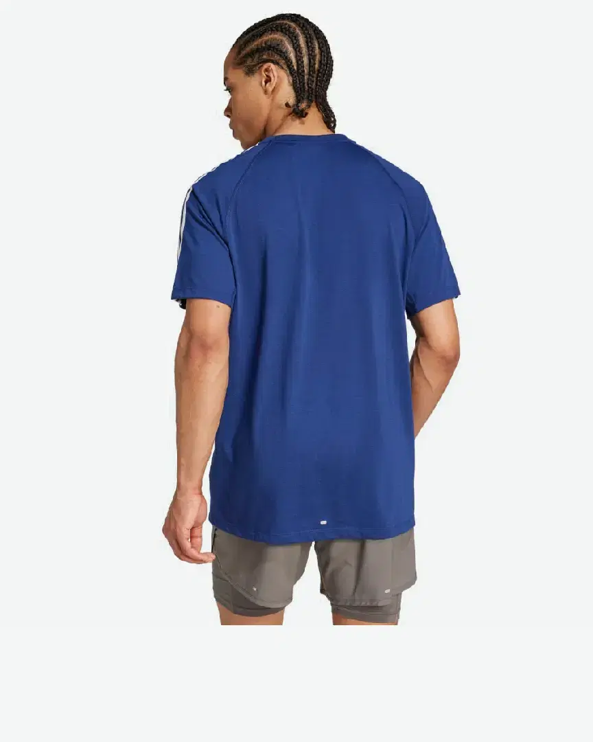 T-Shirt Adidas Own The Run 3 Bandes M - IV9950 (2) au meilleur prix !