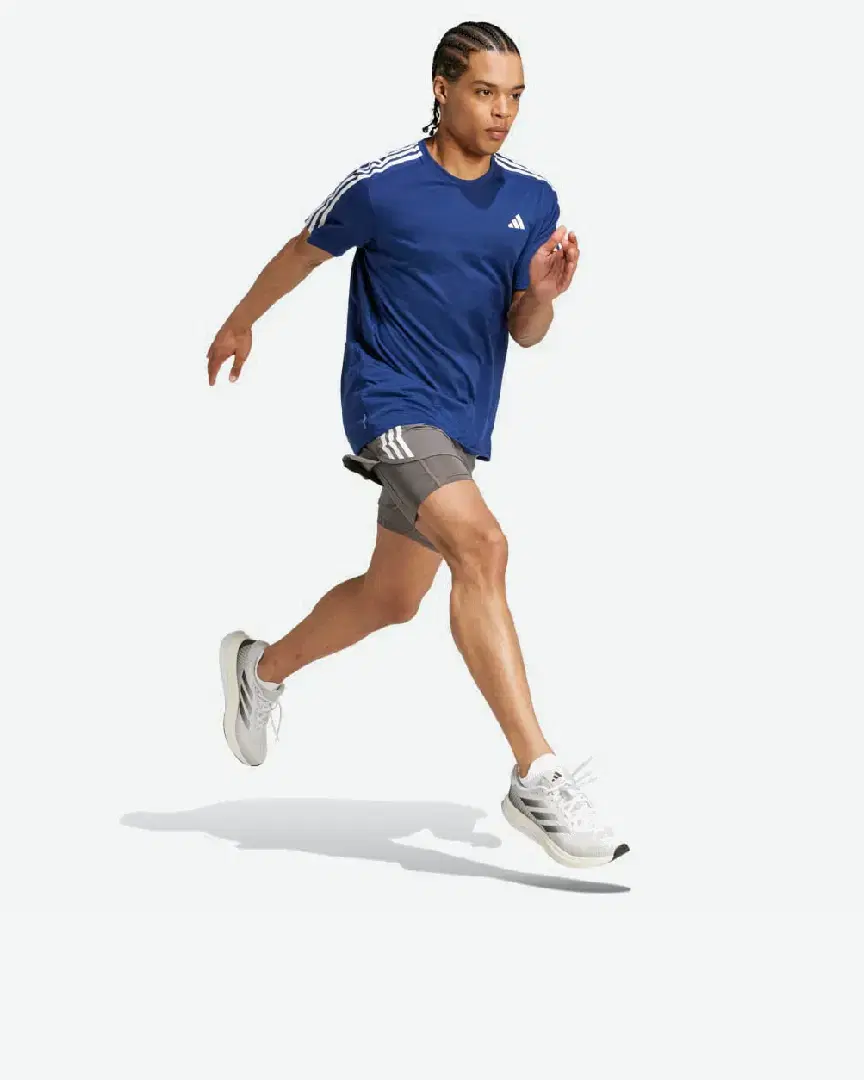 T-Shirt Adidas Own The Run 3 Bandes M - IV9950 (3) au meilleur prix !