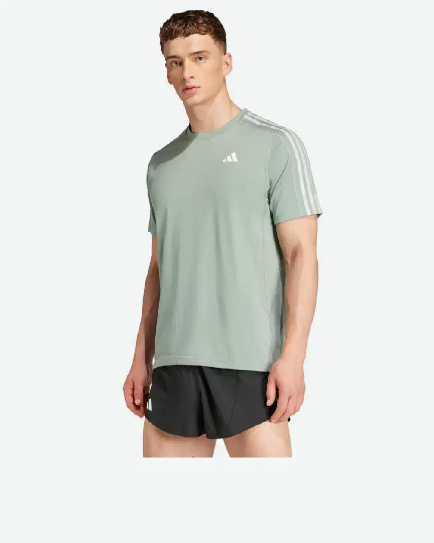 T-Shirt Adidas Own The Run 3 Bandes M - JD2314 (0) au meilleur prix !
