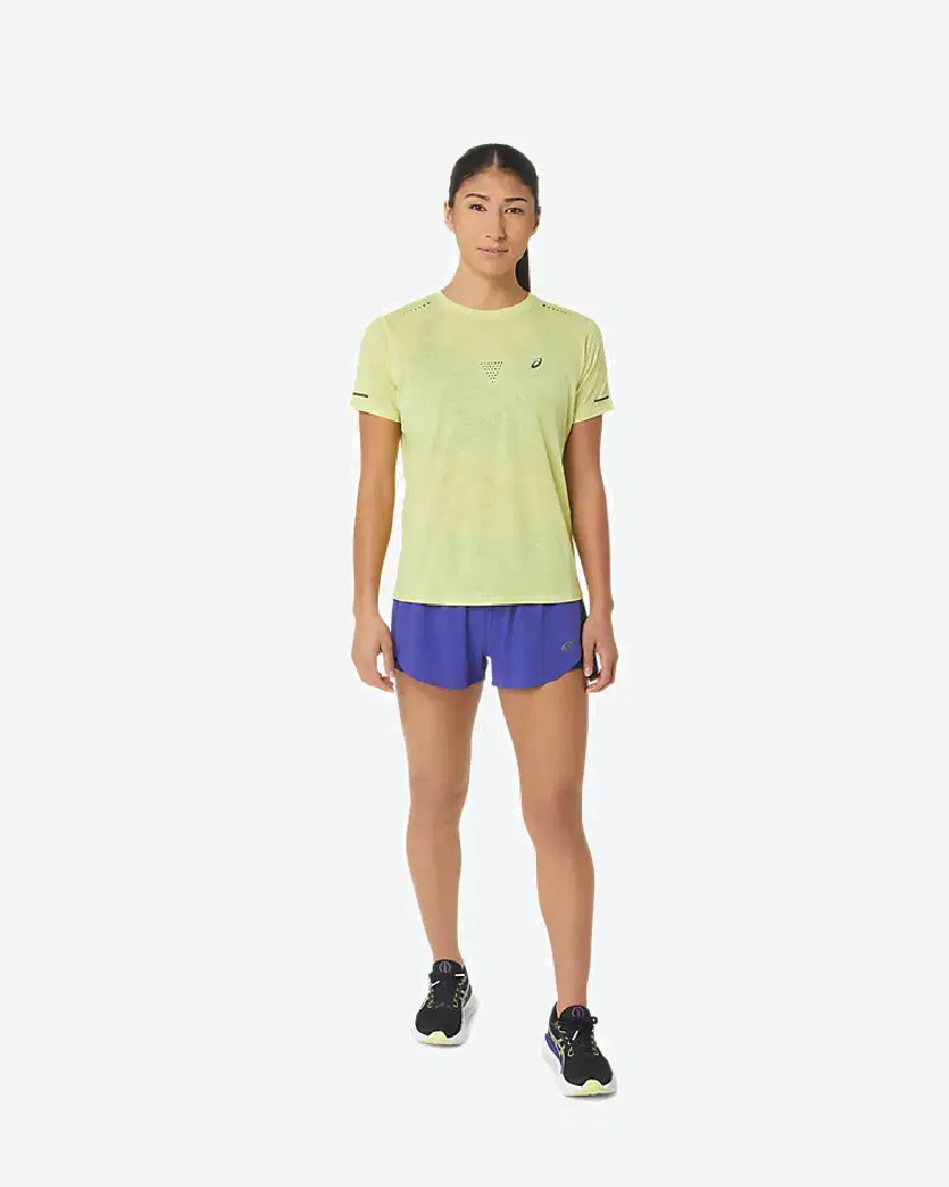 Tee-Shirt À Manches Courtes Asics Metarun Pattern W - 2012C859-750 (6) au meilleur prix !