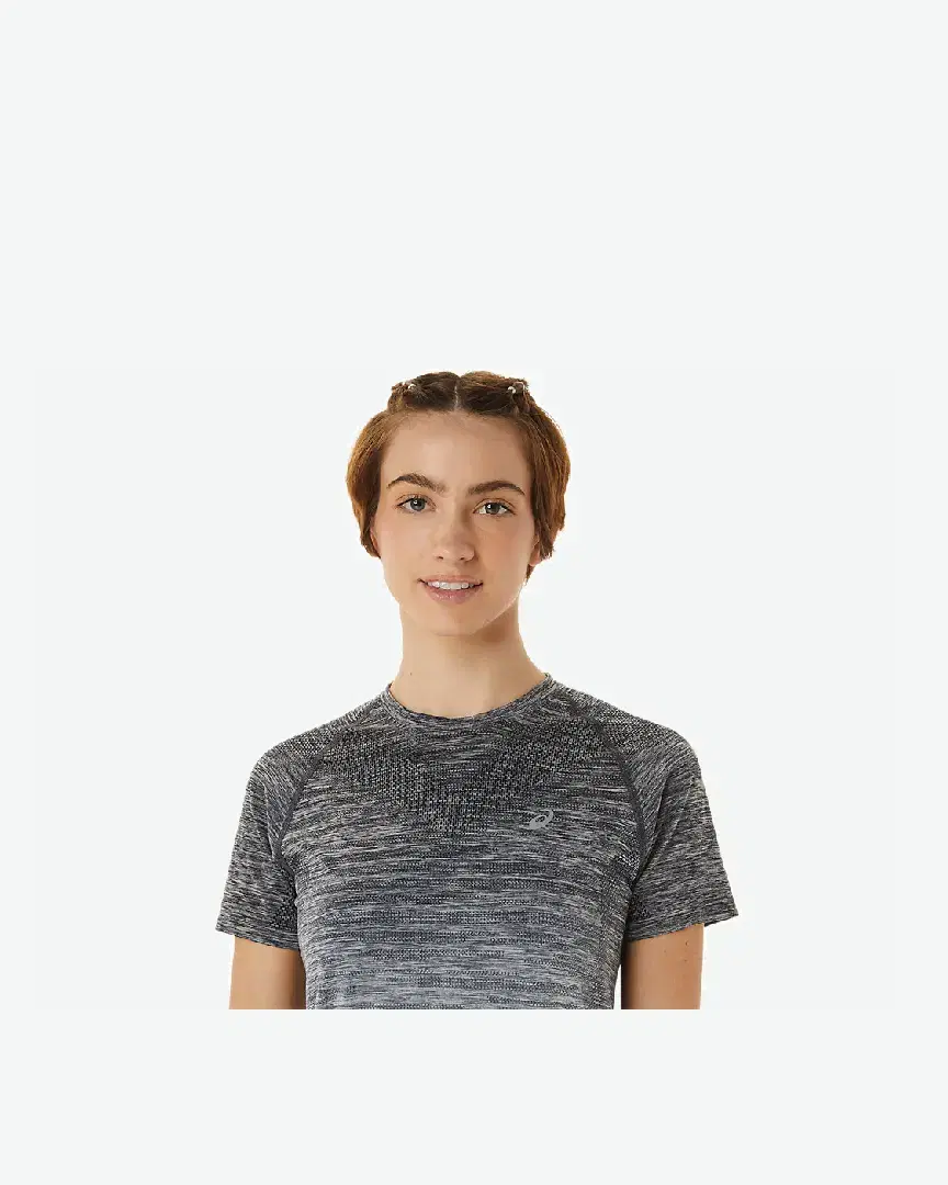 Tee-Shirt À Manches Courtes Asics Seamless W - 2012C385-020 (3) au meilleur prix !