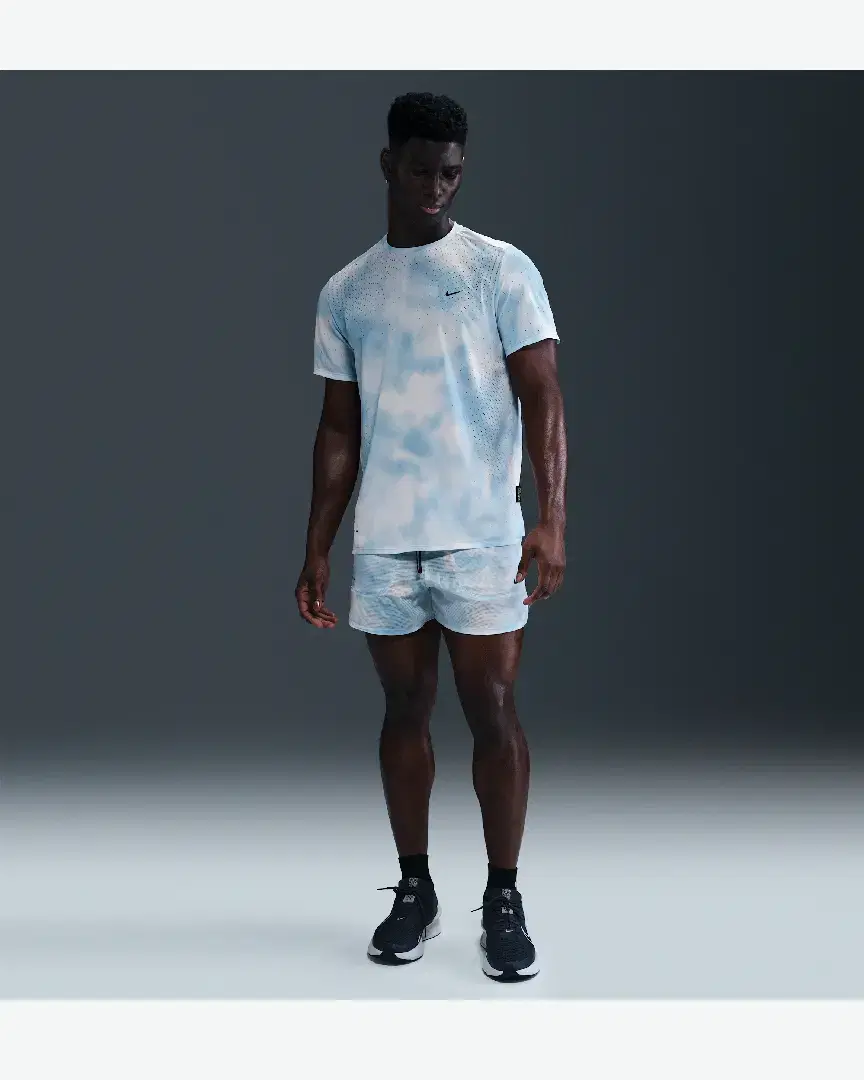 Tee-Shirt À Manches Courtes Dri-Fit Adv Nike Running Division Breathe M - HJ4148-422 (3) au meilleur prix !