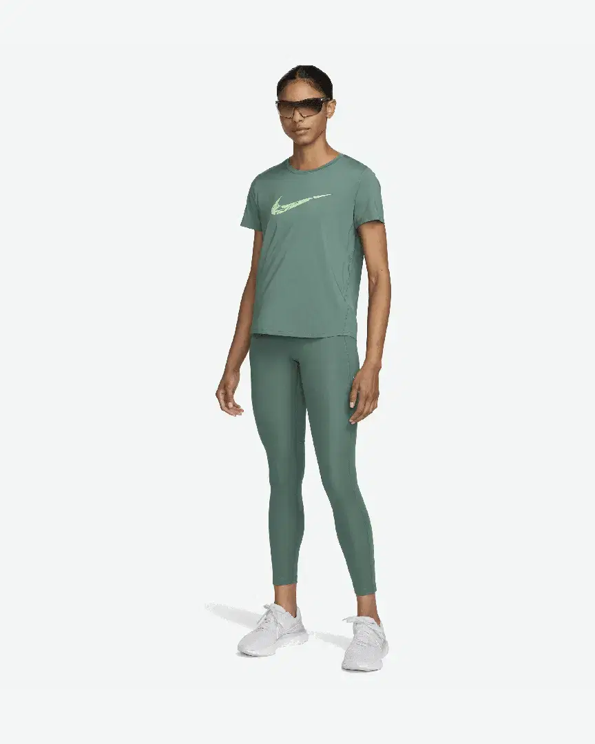 Tee-Shirt À Manches Courtes Dri-Fit Nike One Swoosh W - FN2618-361 (3) au meilleur prix !