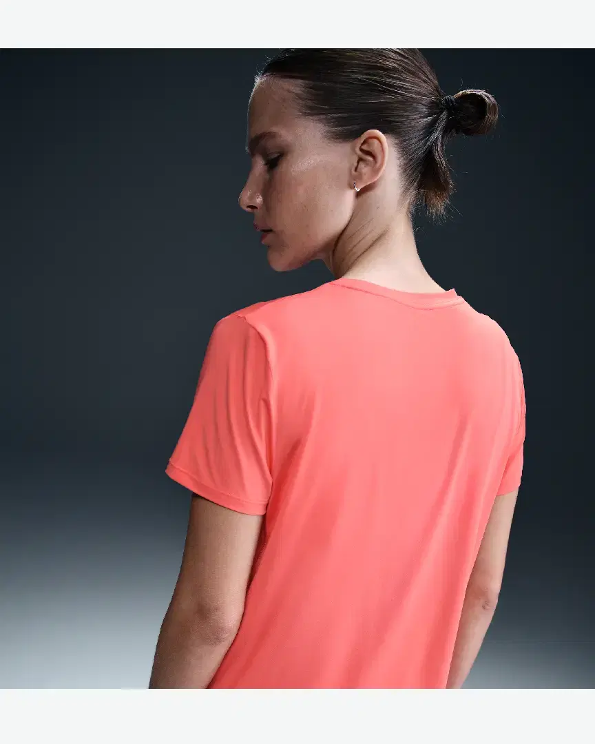 Tee-Shirt À Manches Courtes Dri-Fit Nike One Swoosh W - HJ2204-814 (2) au meilleur prix !