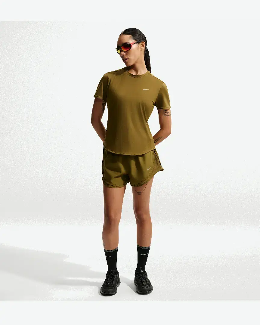 Tee-Shirt À Manches Courtes Dri-Fit Nike Swift Wool W - HM9698-368 (3) au meilleur prix !