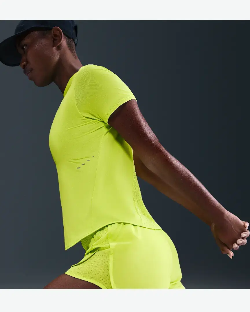 Tee-Shirt À Manches Courtes Dri-Fit Nike Swift Wool W - HM9698-389 (2) au meilleur prix !