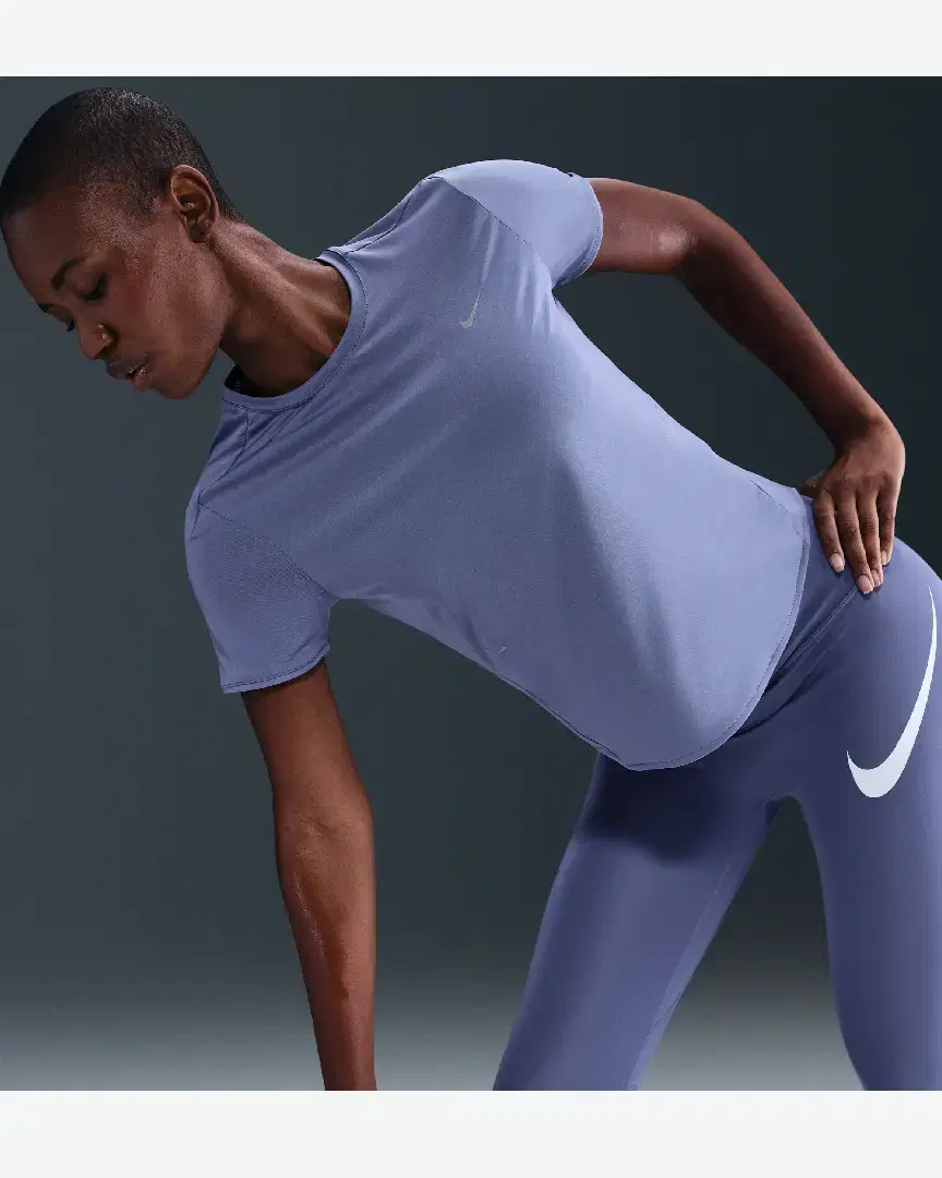 Tee-Shirt À Manches Courtes Dri-Fit Nike Swift Wool W - HM9698-499 (2) au meilleur prix !